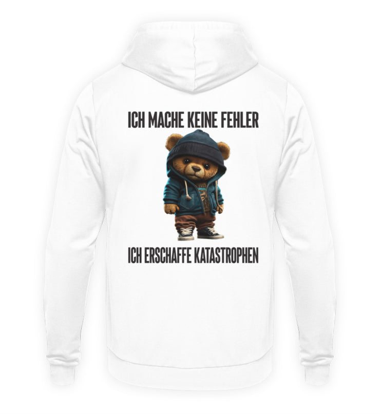 KATASTROPHEN TEDDY Rückendruck Hoodie