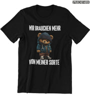 SORTE TEDDY Vorderdruck T-Shirt