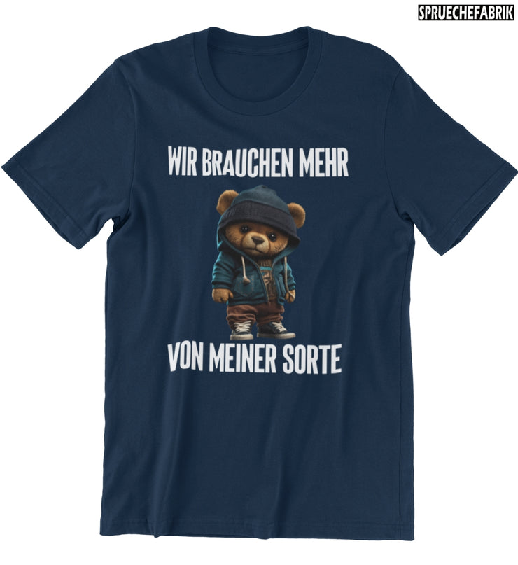 SORTE TEDDY Vorderdruck T-Shirt