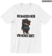 SORTE TEDDY Vorderdruck T-Shirt