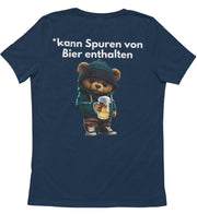 SPUREN BIER TEDDY Rückendruck Unisex T-Shirt