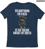 STRESS TEDDY Rückendruck T-Shirt