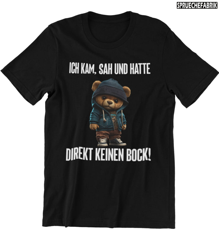 KEINEN BOCK TEDDY Vorderdruck T-Shirt