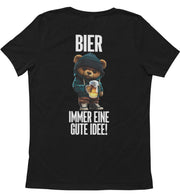 GUTE IDEE TEDDY Rückendruck Unisex T-Shirt