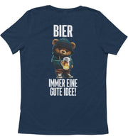 GUTE IDEE TEDDY Rückendruck Unisex T-Shirt