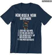 REGELN TEDDY Vorderdruck T-Shirt