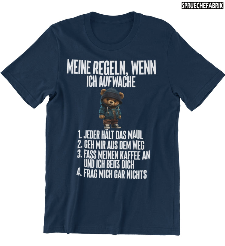 REGELN TEDDY Vorderdruck T-Shirt