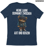 MEINE LAUNE TEDDY Rückendruck T-Shirt