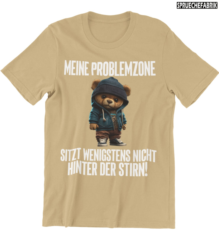 PROBLEMZONE TEDDY Vorderdruck T-Shirt