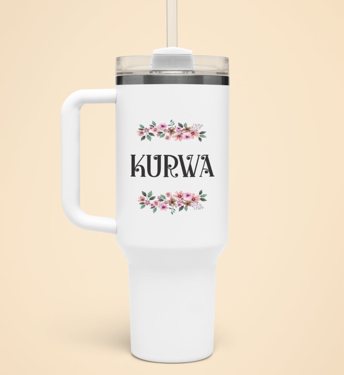 KURWA | Thermobecher mit Henkel