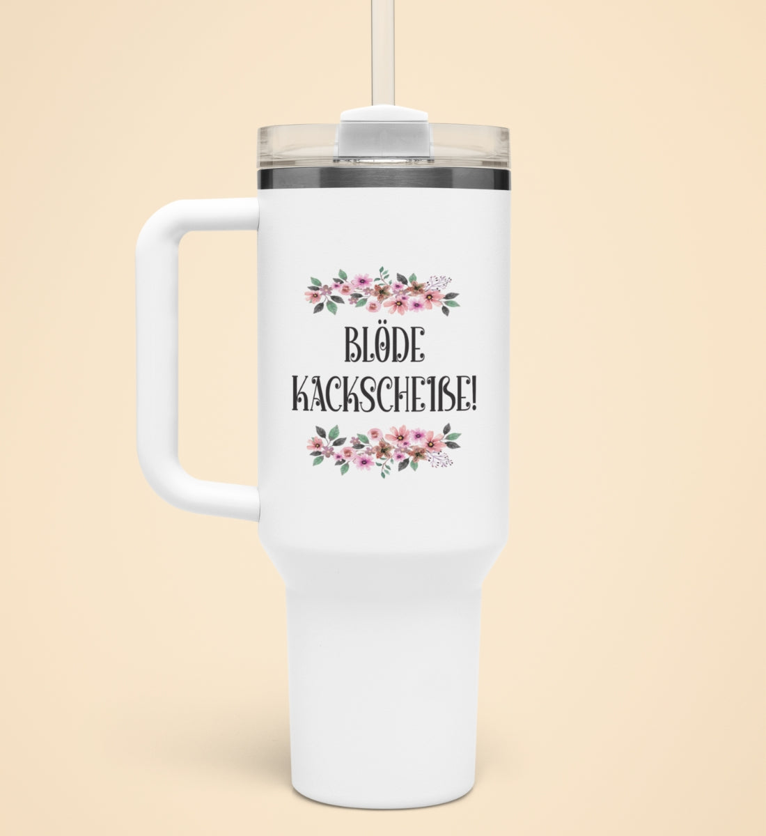 KACKSCHEIßE | Thermobecher mit Henkel