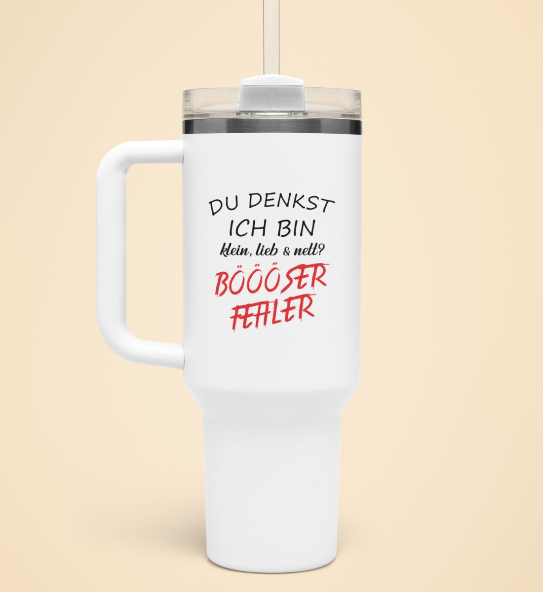 KLEIN LIEB NETT | Thermobecher mit Henkel