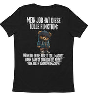 TOLLE FUNKTION TEDDY Rückendruck Unisex T-Shirt