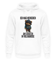 VOLLNARKOSE TEDDY Vorderdruck Unisex Hoodie