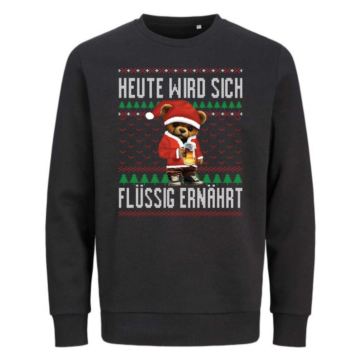 FLÜSSIG ERNÄHRT BIER TEDDY | Premium Sweater Unisex Jack & Jones