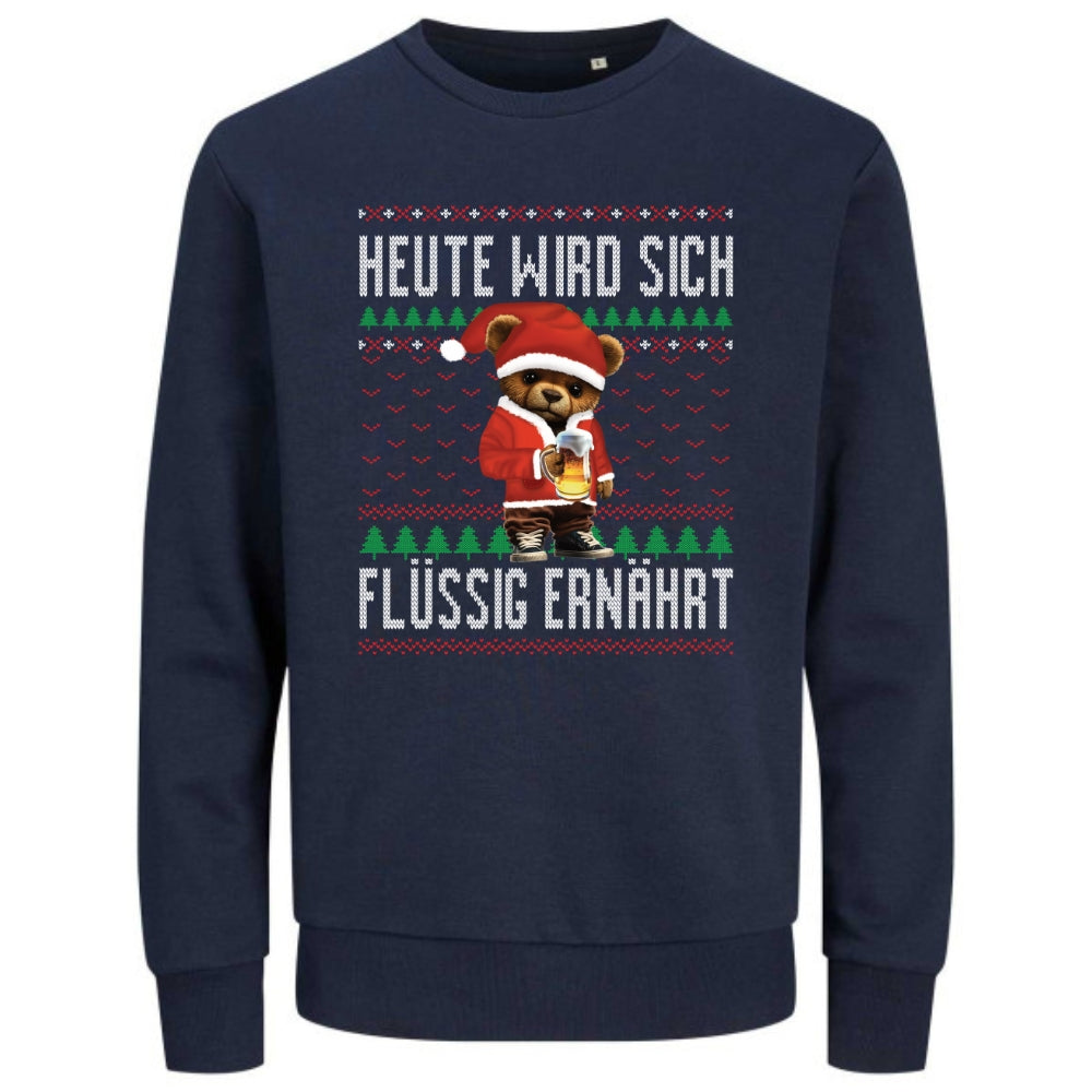 FLÜSSIG ERNÄHRT BIER TEDDY | Premium Sweater Unisex Jack & Jones