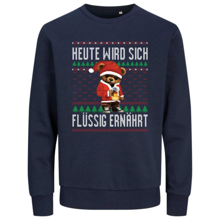 FLÜSSIG ERNÄHRT BIER TEDDY | Premium Sweater Unisex Jack & Jones