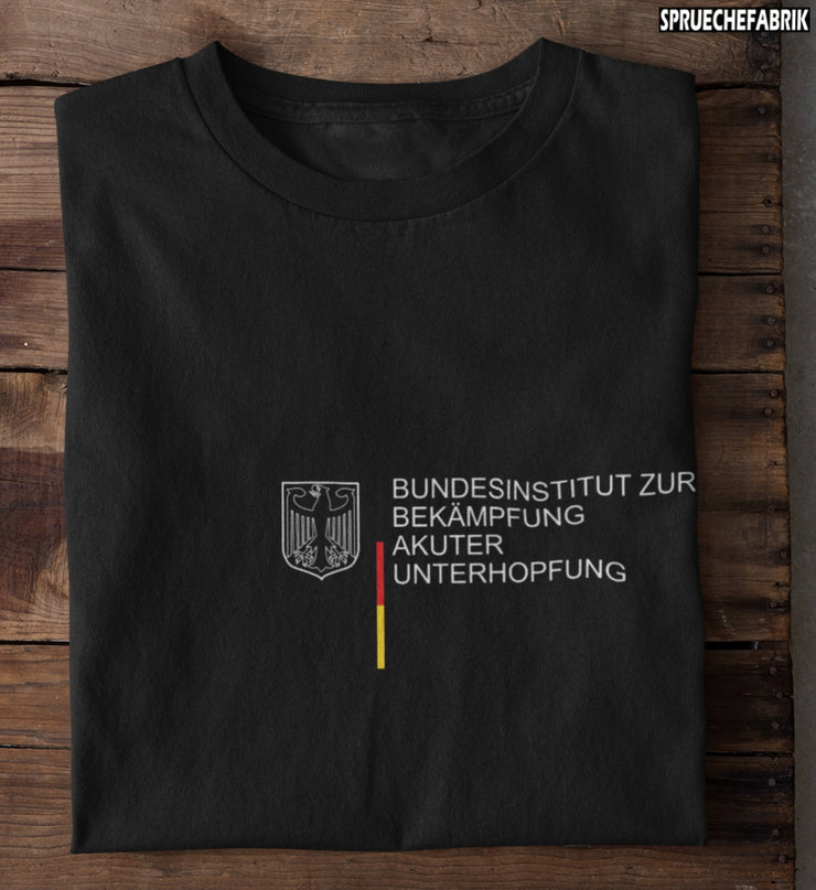 BUNDESINSTITUT UNTERHOPFUNG Brustdruck | Premium Shirt Unisex
