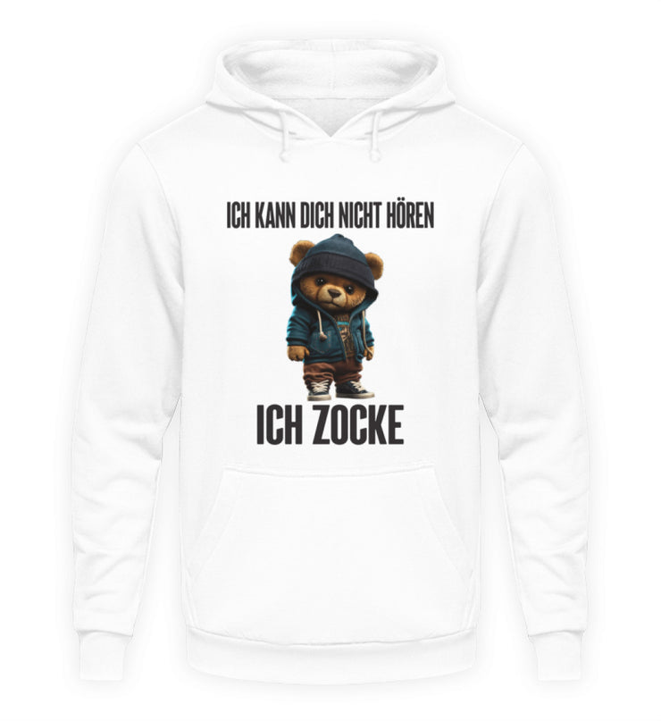 ZOCKEN TEDDY Vorderdruck Unisex Hoodie