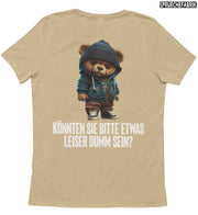 LEISE TEDDY Rückendruck T-Shirt