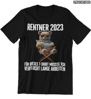 2023 RENTNER TEDDY Vorderdruck T-Shirt