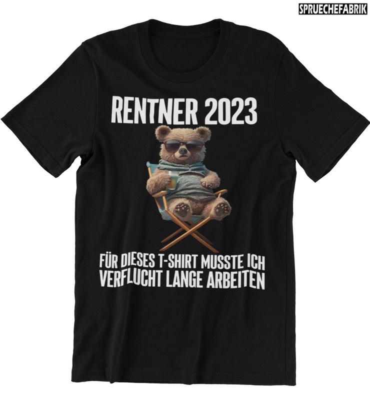 2023 RENTNER TEDDY Vorderdruck T-Shirt