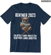 2023 RENTNER TEDDY Vorderdruck T-Shirt