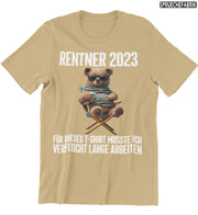 2023 RENTNER TEDDY Vorderdruck T-Shirt