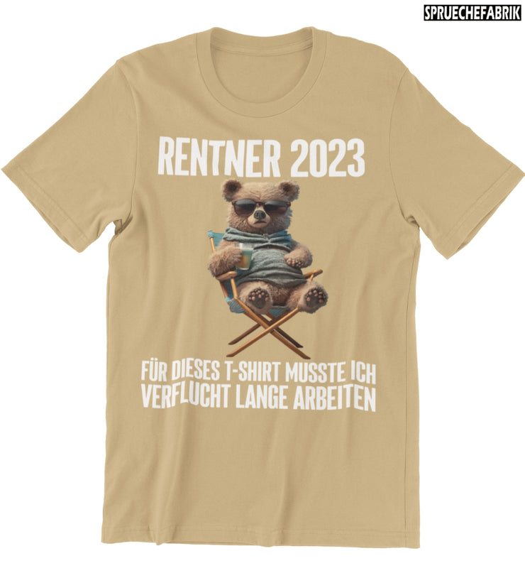 2023 RENTNER TEDDY Vorderdruck T-Shirt