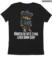 LEISE TEDDY Rückendruck T-Shirt