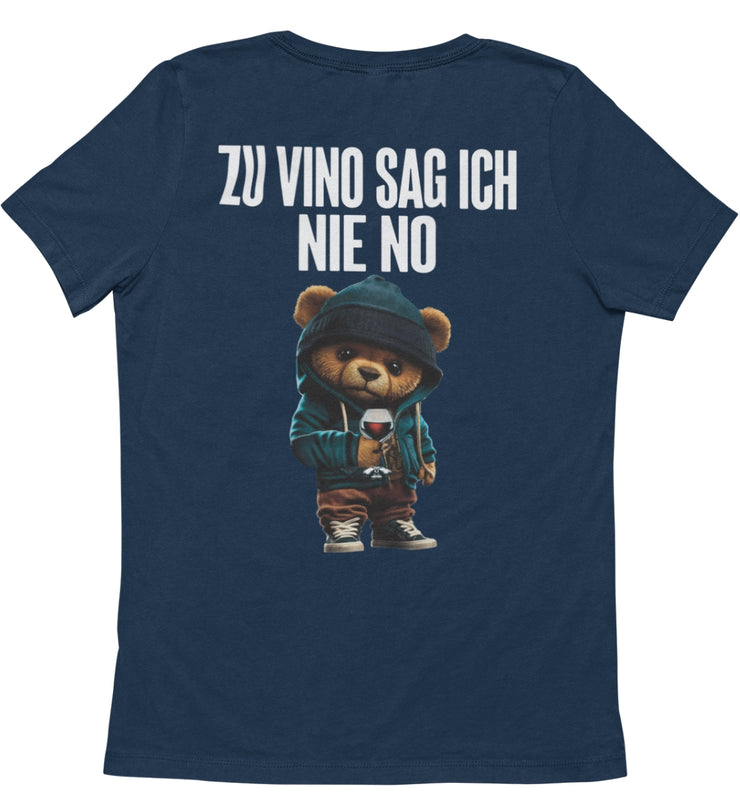 VINO TEDDY Rückendruck Unisex T-Shirt