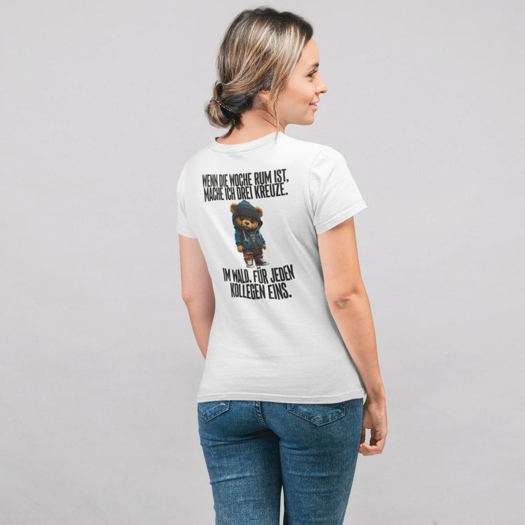 WOCHE TEDDY Rückendruck | Premium Shirt Unisex