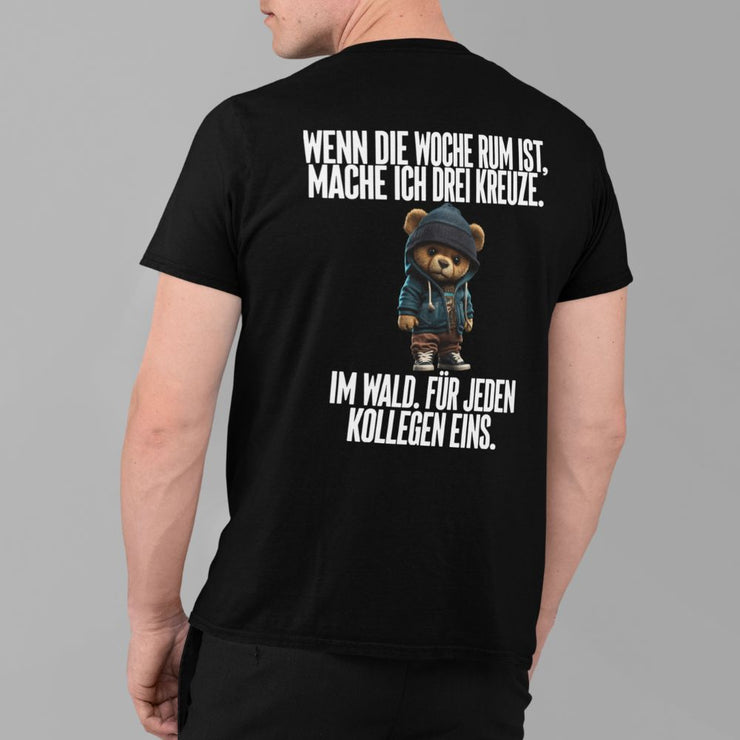 WOCHE TEDDY Rückendruck | Premium Shirt Unisex