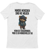 WOLKEN TEDDY Rückendruck Unisex T-Shirt