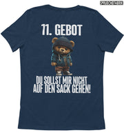 11. GEBOT TEDDY Rückendruck T-Shirt