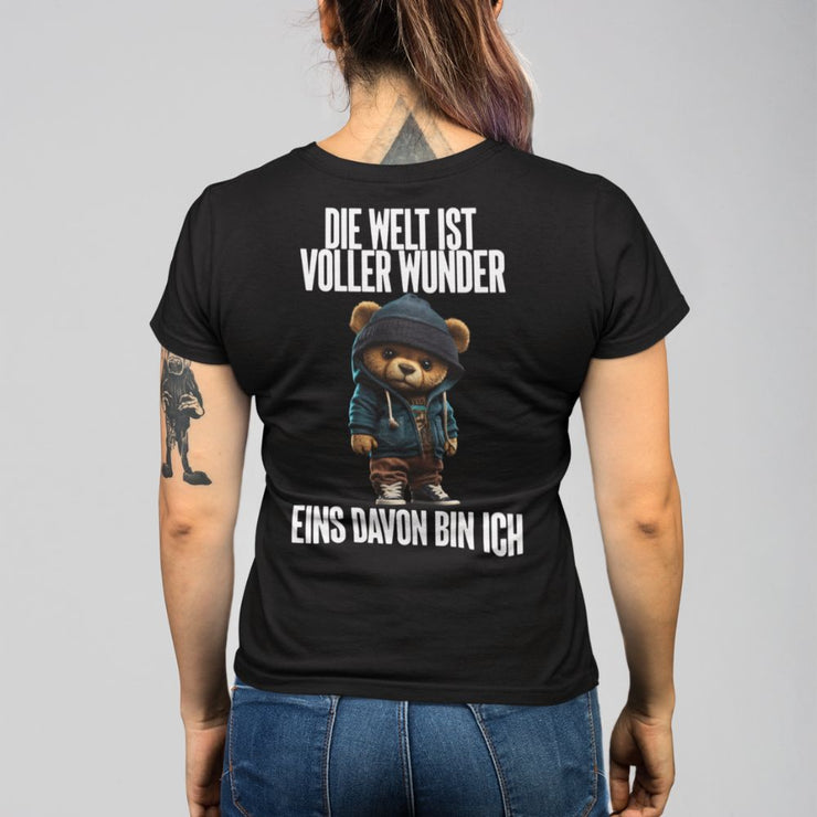 WUNDER TEDDY Rückendruck | Premium Shirt Unisex