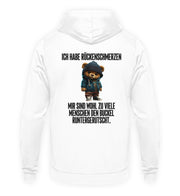 RÜCKENSCHMERZEN TEDDY Rückendruck Unisex Hoodie