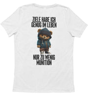 ZIELE TEDDY Rückendruck Unisex T-Shirt