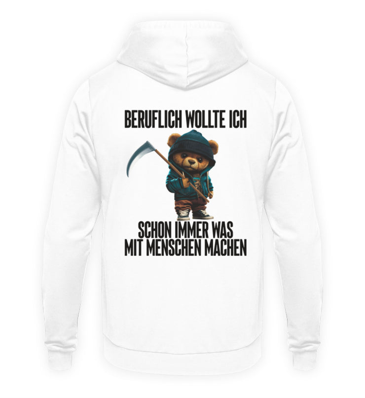 BERUFLICH TEDDY Rückendruck Unisex Hoodie