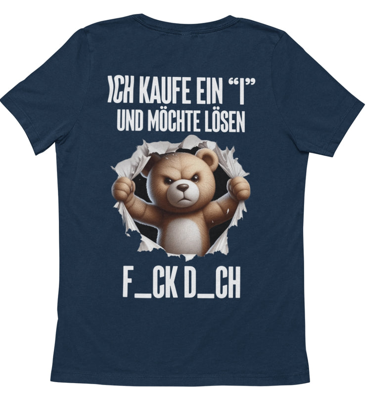 ICH KAUFE EIN "I" BÄR Rückendruck Unisex T-Shirt