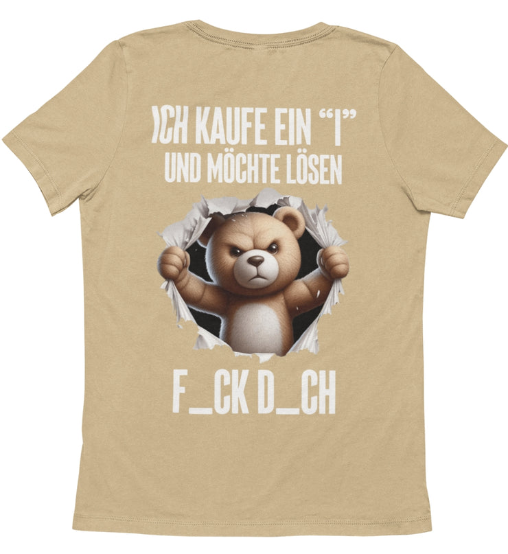 ICH KAUFE EIN "I" BÄR Rückendruck Unisex T-Shirt