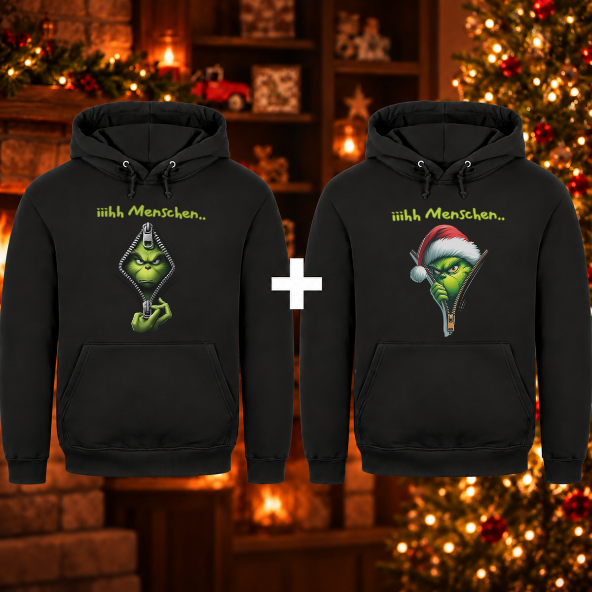 GRINCH UNISEX HOODIE BUNDLE