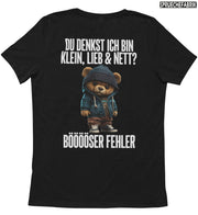 KLEIN, LIEB & NETT TEDDY Rückendruck T-Shirt