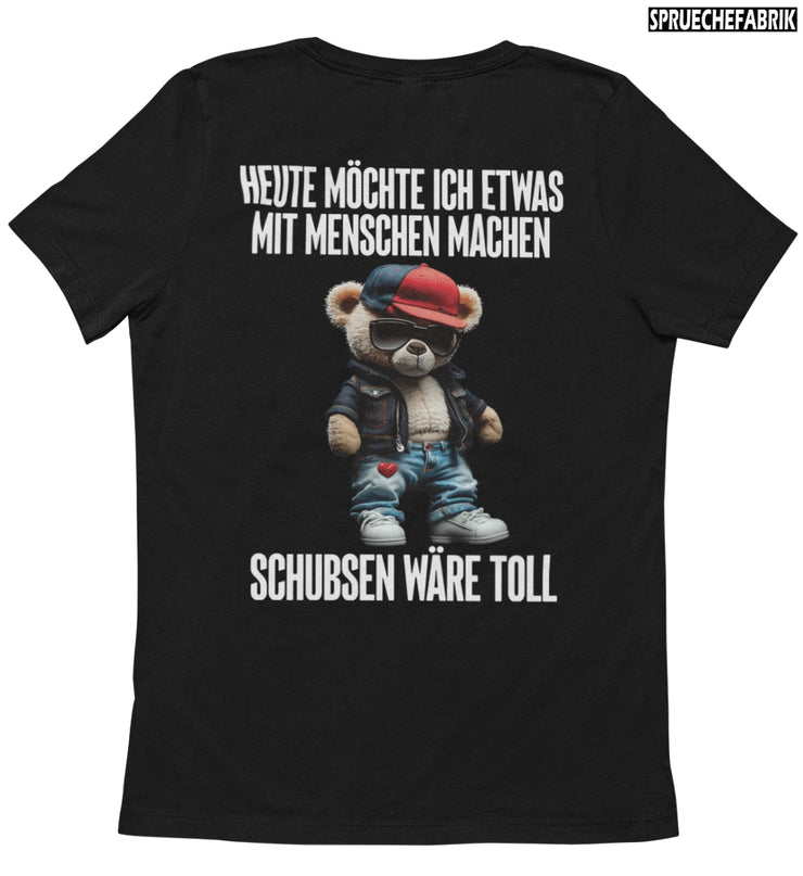 SCHUBSEN TEDDY Rückendruck T-Shirt