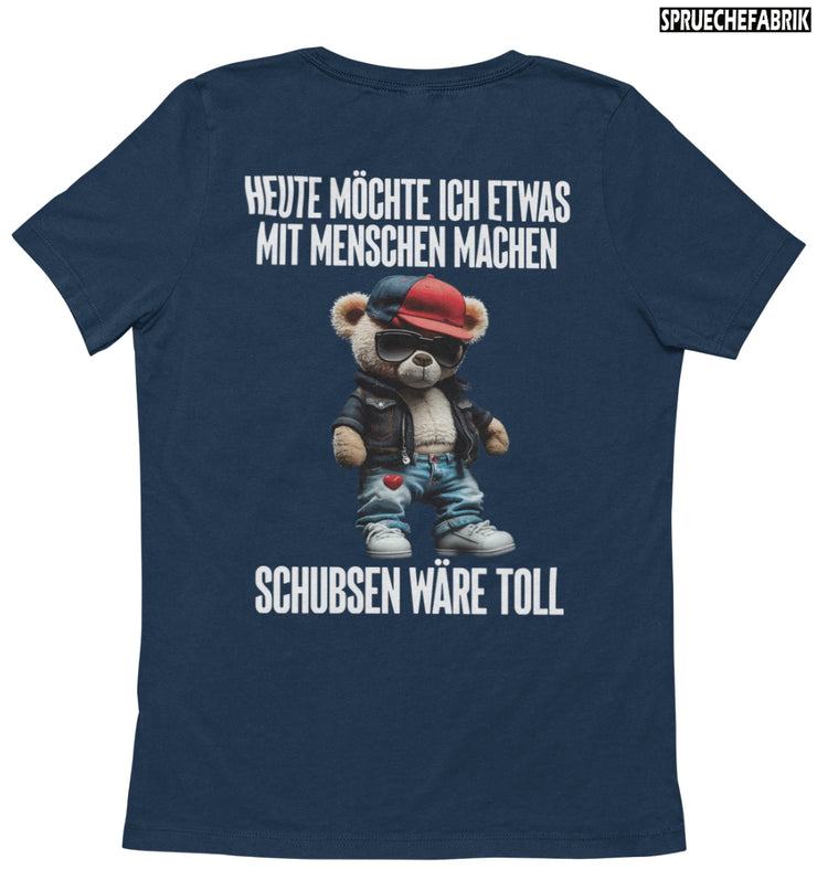 SCHUBSEN TEDDY Rückendruck T-Shirt