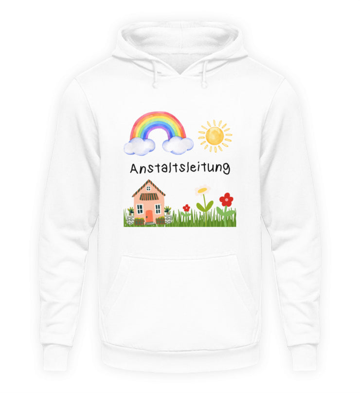 ANSTALTSLEITUNG Vorderdruck Unisex Hoodie