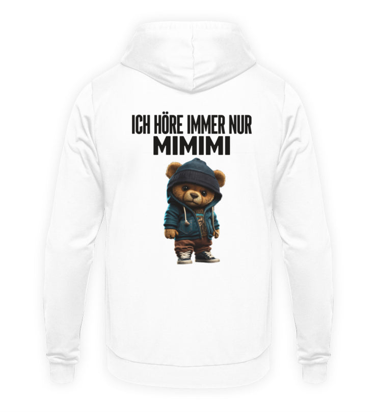 MIMIMI TEDDY Rückendruck Unisex Hoodie