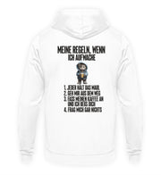 REGELN KATZE Rückendruck Unisex Hoodie