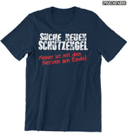 SUCHE NEUEN SCHUTZENGEL Vorderdruck Shirt