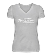 AUCH EINE PRINZESSIN HAUT DIR EINE REIN! V-Neck Shirt - Spruechefabrik